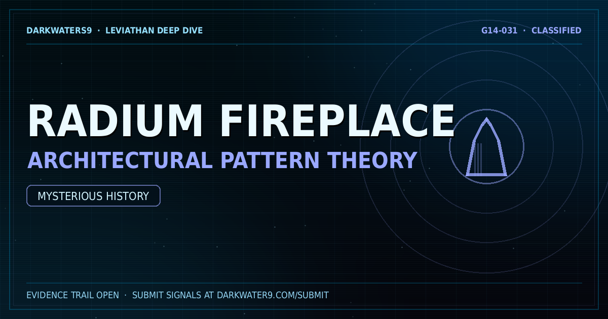Radium Fireplace Theory dossier artwork